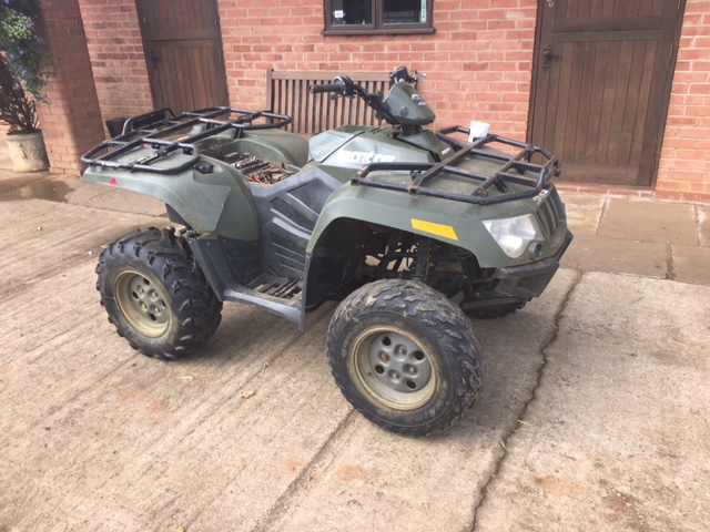 ARCTIC CAT 400CC BREAKING FOR SPARES MODEL YEAR 2002-2008