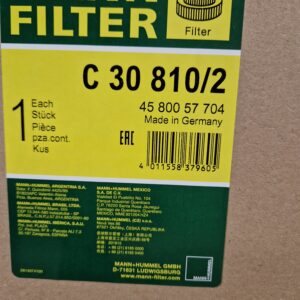 Mann Air Filter C30 810/2