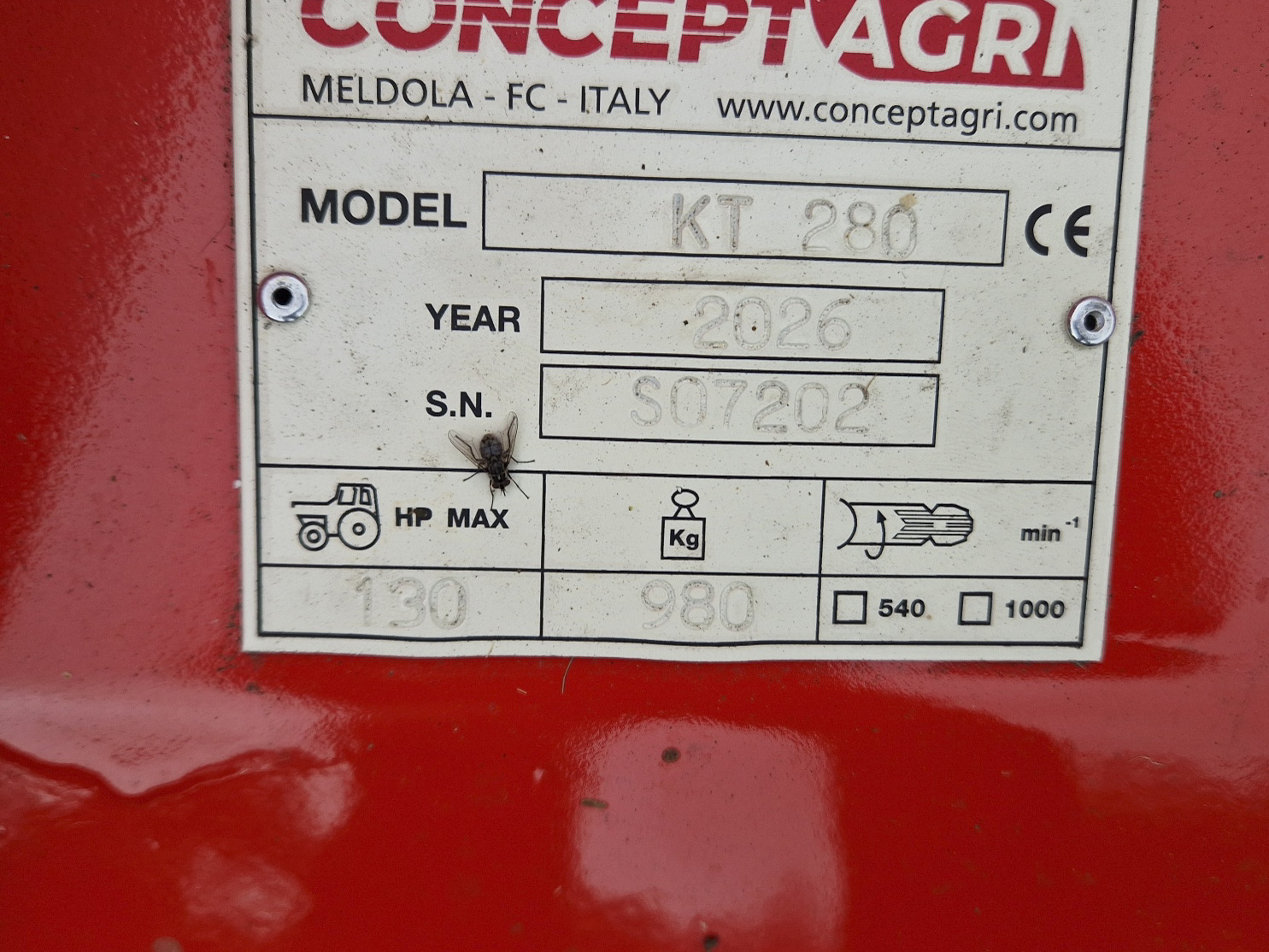 Conceptagri (Concept Perugini) KT280 Flail Mower - Image 7